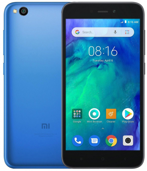 Смартфон Xiaomi RedMi Go 1/8GB Синий фото 2